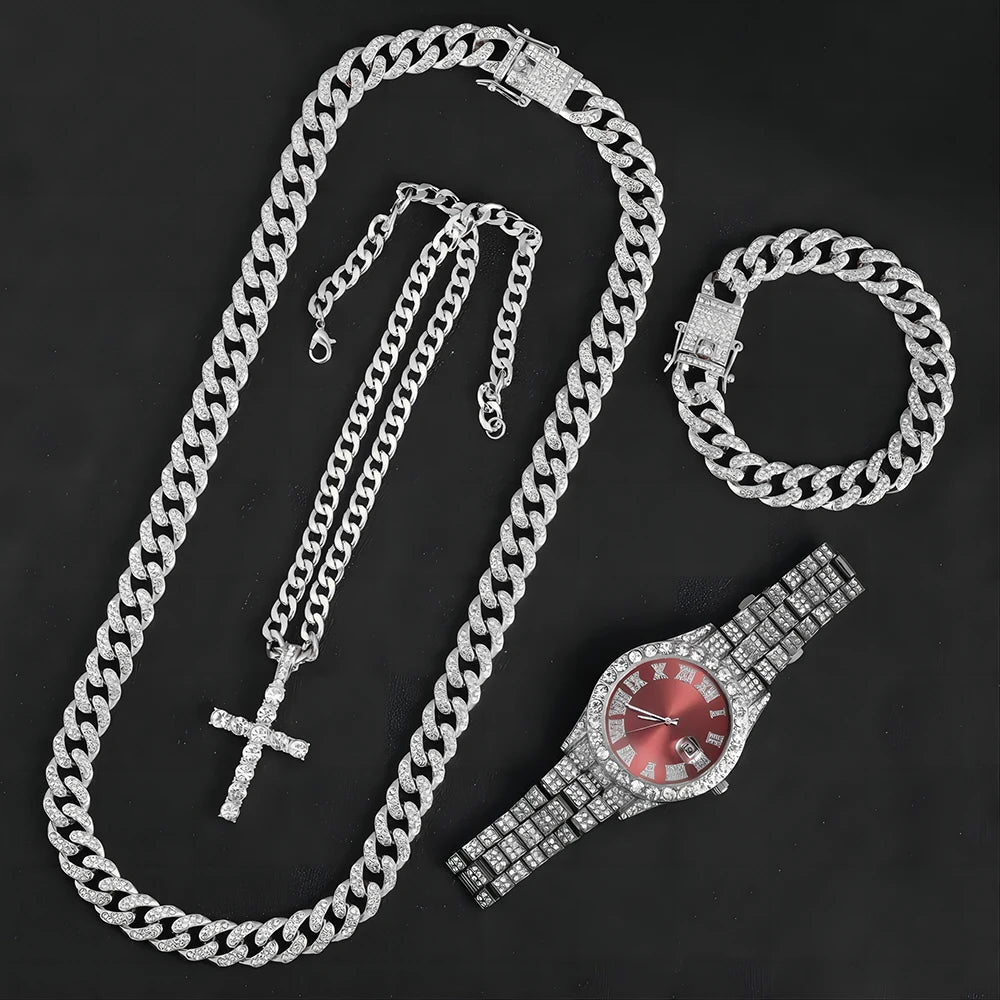 SILVARO Red Signature Set ⌚❤️