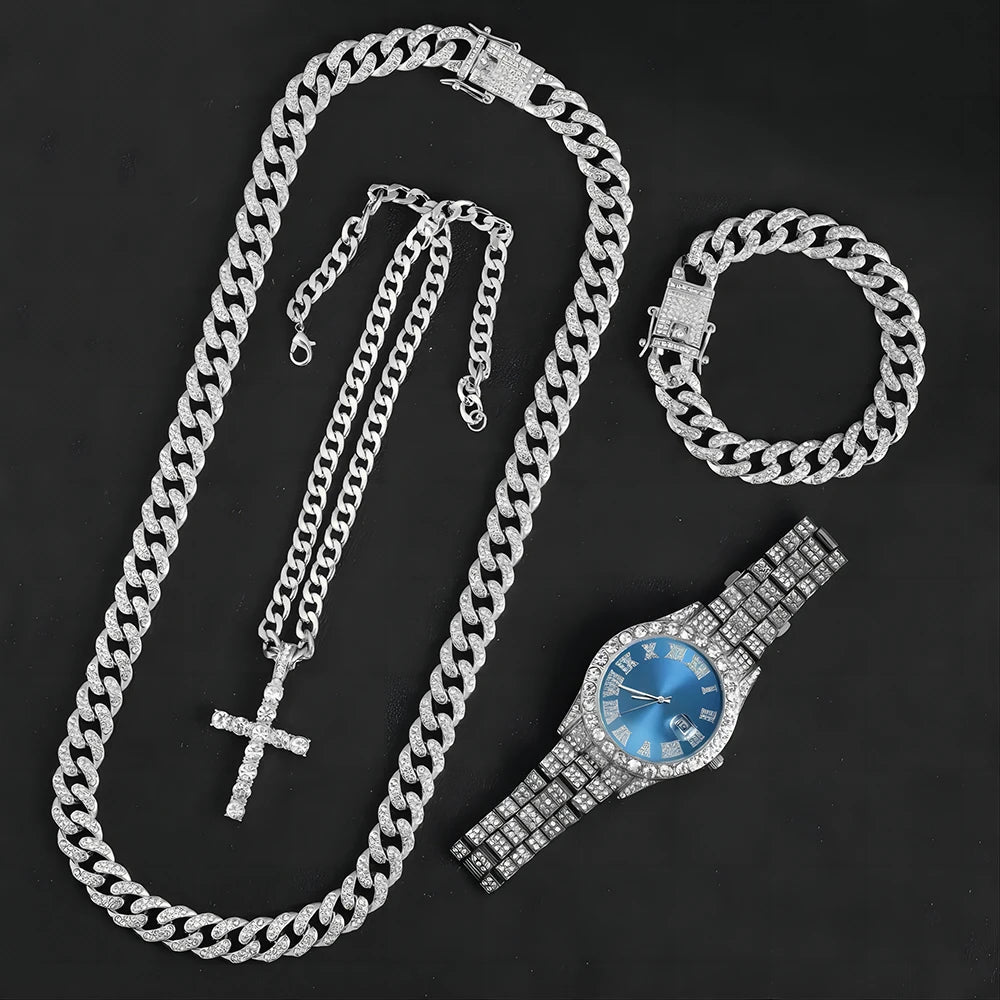 SILVARO Navy Signature Set ⌚💙